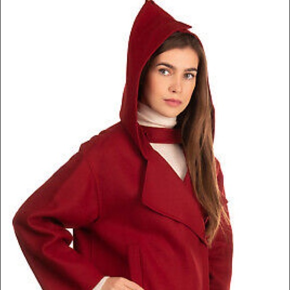 BNWT VALENTINO GARAVANI Hooded wool coat - Picture 2 of 7